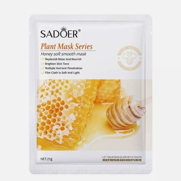 3 SADOER Korean Mask Facial Sheet Beauty Sheet Face Skin Moisturising Masks - Picture 2 of 4